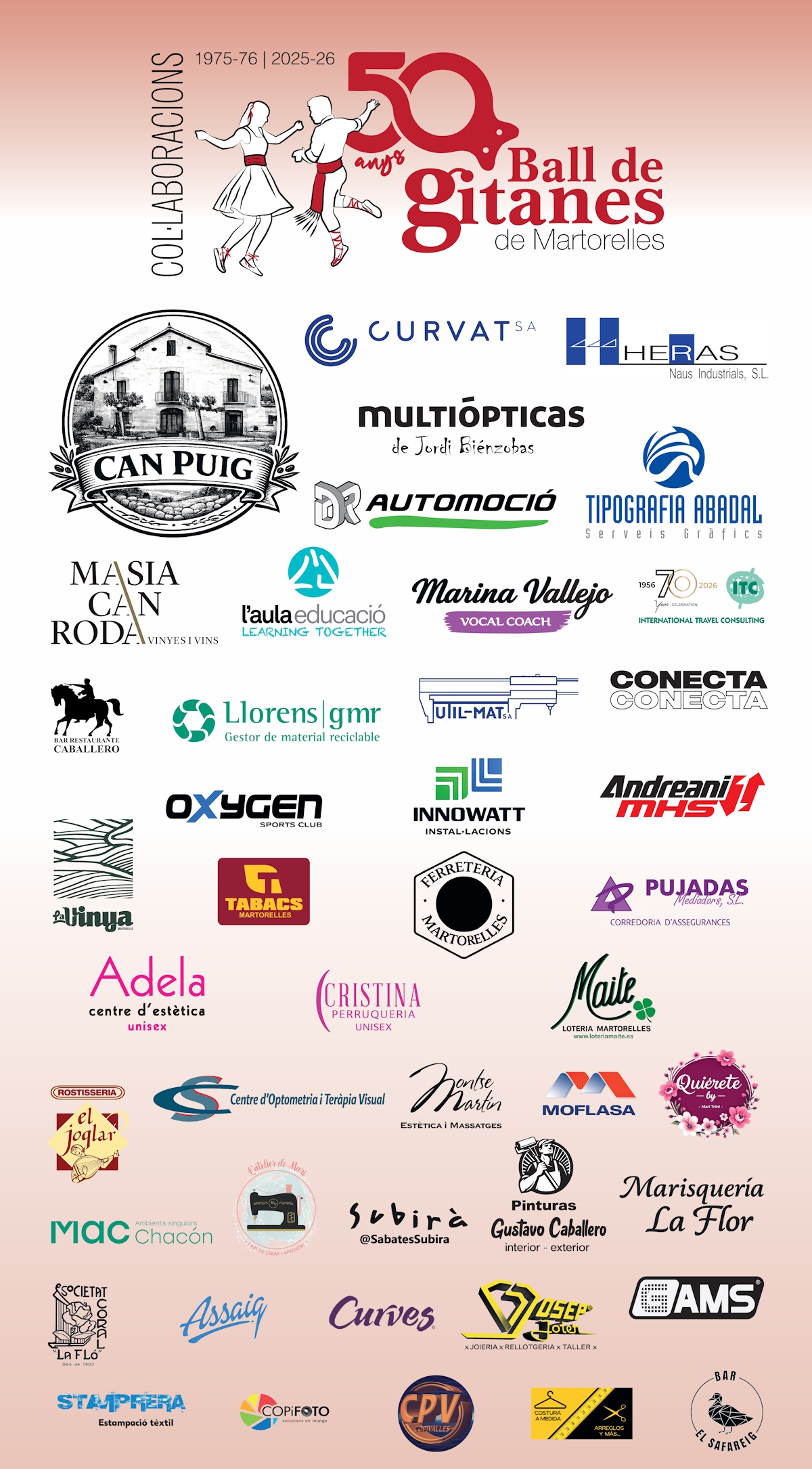 Col·laboracions del 50è Aniversari